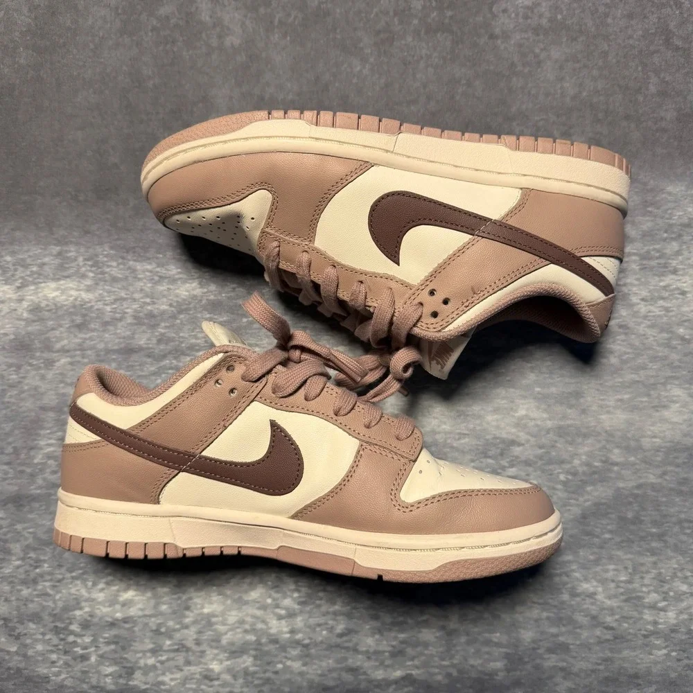 Nike Dunk Low SE Womens Sail Plum Eclipse Shoes Size 7‎ DM9465 101